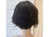 クリエイティブディレクターカット+カラー+ショートパーマ+トリートメント