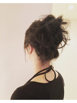 アールイー(Re:) 浴衣　アップ　浴衣ヘア