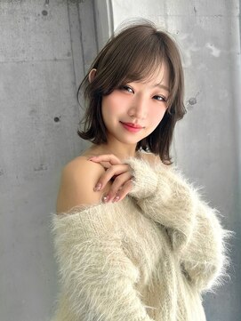 ロンドローズ 名古屋(Lond damaskRose) ブリーチ 酸性ストレート 白髪ぼかし トリートメント 156