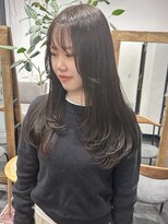 アルコイリスバイドールヘアー(ARCOIRIS by Dollhair)&nbsp;レイヤーロングアッシュベージュ透明感カラー韓国風髪質改善都島