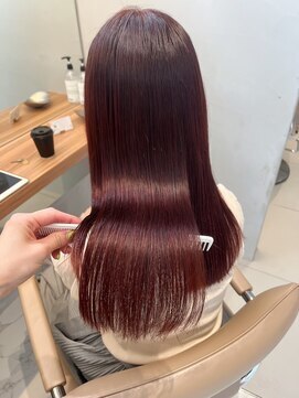 ガリカ 大名(Gallica) 【森千晶】艶感たっぷりピンクラベンダー/艶髪透明感