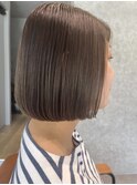 【before afterあり】切りっぱボブ
