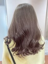 ジュノヘアー(Juno.hair)&nbsp;透明感カラー/オリーブグレージュ/アディクシーカラー