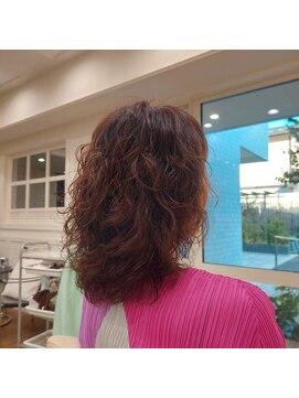 美容室エルザノ パーマ