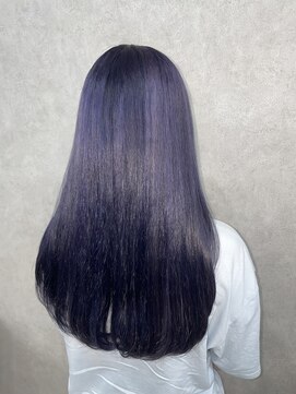 アン ブリーチ(UN BLEACH) ブリーチ1回～ラベンダーバイオレットカラー♪♪