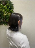 インナーカラー/デザインカラー/小顔/ボブ/セクションカラー