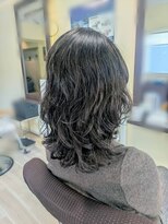 アットジャムトゥルービューティ(J@m true beauty)&nbsp;癖毛を活かしたミディアムヘアー