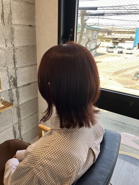 ルースヘアー(Luz hair) 春のピンクカラー☆