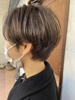リル モトヤワタ(RiRe motoyawata)の写真/【本八幡2分】都内サロン出身の技術力高いスタイリストが創る、再現性の高い似合わせショート。