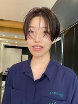 エイチ(H) xブリーチ/イメチェン/ホワイトブロンド/外ハネボブ/美髪/