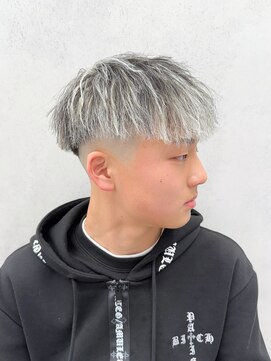 ルースト 西院店(ROOST) パイルツイスト×ホワイトハイライト