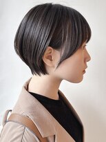 モリオフロムロンドン 原宿本店(morio from London) 【morio原宿】マッシュショート　黒髪ショート　サイドバング