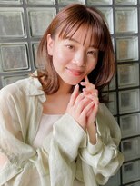 レイヤー くびれ ひし形 美髪 艶カラー 透明感カラー ワンカール