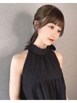 ボタン ハカタ(VOTAN hakata) ◎ 暗めカラー/前髪/顔まわりカット/ブラウンベージュ/博多 ◎