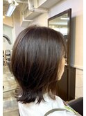ミディアムレイヤーカット