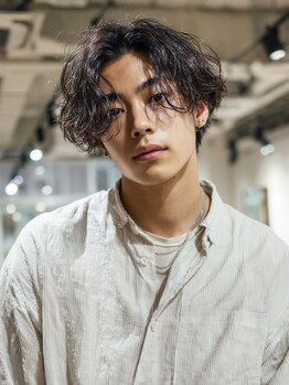 フェノメノン 栄店(PHENOMENON)の写真/OPEN記念メンズカット3500円/メンズカット+ツイストスパイラルパーマ6980円/絶妙なニュアンス再現