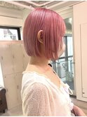 下北沢デザインカラーケアブリーチカラーインナーカラー韓国30代