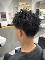 縁 ハナレ(en 870)&nbsp;大人スパイキーショート/テーパーフェード/ピンパーマ