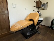 hair cachetteの雰囲気（フルフラットシャンプー台「YUME」）