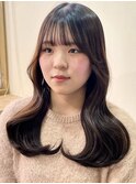 レイヤー/韓国ヘア/ワンホンヘア
