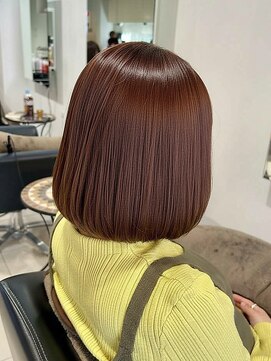 ノア(no_a) 【四条烏丸】透明感カラー×髪質改善酸性ストレート