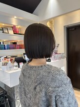 ジアン(GIEN) 切りっぱなしボブ♪♪@吉野