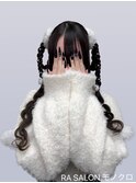 【推し活ヘア】ドーナツヘア