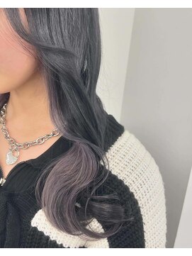 ソア 渋谷(soar) ブリーチ/裾カラー/インナーカラー