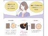 残留薬剤除去　白髪染めリタッチ＋後処理ケア