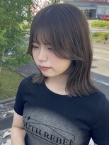 ヘアー アンド ビューティー リル(rille) 【工藤雄大】小顔に見える顔周りボブ♪