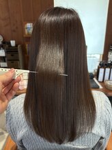 ヘアーリゾート ビッグアップ(hair resort Big up)&nbsp;「微還元トリートメント」を使った髪質改善