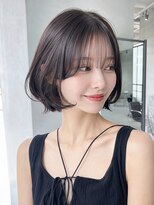 ジーナ 新宿(Zina)&nbsp;髪質改善*ナチュラルショート顔まわり前髪*韓国*【Zina 新宿】