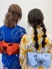 【summerクーポン】浴衣着付け+ヘアセット¥9900