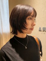 ノラギンザユー(NORA GINZA/U) ボブウルフボブレイヤーボブレイヤー韓国ヘア韓国ショート
