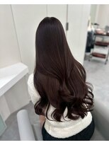 ベレーザ 川越(Beleza)&nbsp;ba17051_ダークブラウンブリーチなし透明感カラーワンホンヘア艶