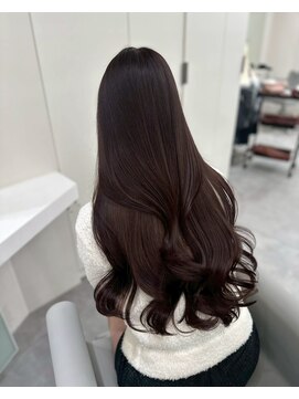 ベレーザ 川越(Beleza) ba17051_ダークブラウンブリーチなし透明感カラーワンホンヘア艶