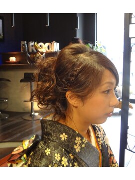 ルームヘアープレイグラウンド(RooM Hair Playground) セット&着付け