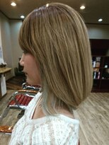 ヘアーメイク コラソン(hair make corazon)&nbsp;似合わせカットメルティカラー着物フェミニンロング