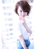 大人かわいいパーマ小顔ショートボブ【Cirrus by Cloud zero】