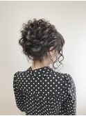 ふんわり高めのツイストアップ