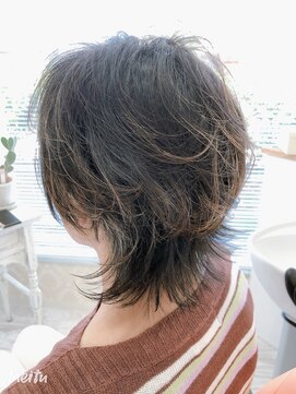 ヘアーアンドビューティー ギブリ(Ghibli) マッシュウルフ