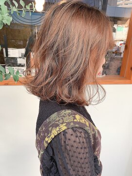 ヘアーラボ ハチ(HAIR LABO HACHI) 外ハネミックス巻き仕上げ☆