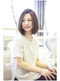 【静岡鷹匠)ナチュラルワンカールボブ