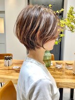 ビューオオサカ(VIEW OSAKA)&nbsp;垢抜けたい私のためのくびれショート☆マロンベージュカラー