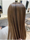 白髪ぼかしハイライト 大人ヘルシープレミアムカラー