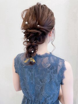 ラックスビーハカタ 福岡博多バスターミナル店(LUXBE HAKATA) ダウンアレンジ