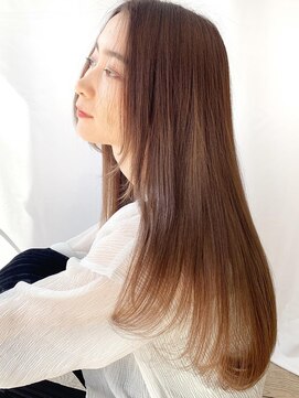 ケーツー心斎橋 クイーンズガーデン バイ ケーツー(K two QUEEN'S GARDEN by K two) K-two式酸性ストレート艶感アップスタイル2/心斎橋&難波&なんば