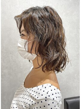 リアイス(Re:ICE) ミディアム外国人風スパイラルパーマ