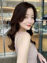 コア 銀座(COA)&nbsp;韓国風セミロングヘア