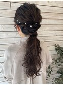 ローポニーアレンジ